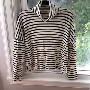 Madewell striped turtleneck long sleeve